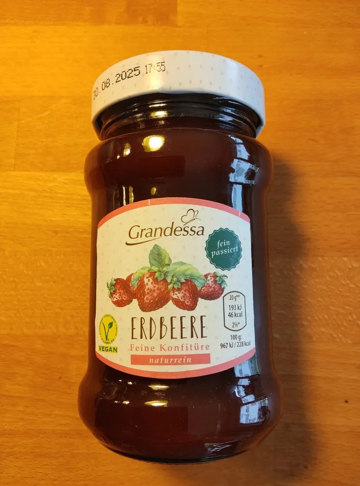 Confiture fraise 450g