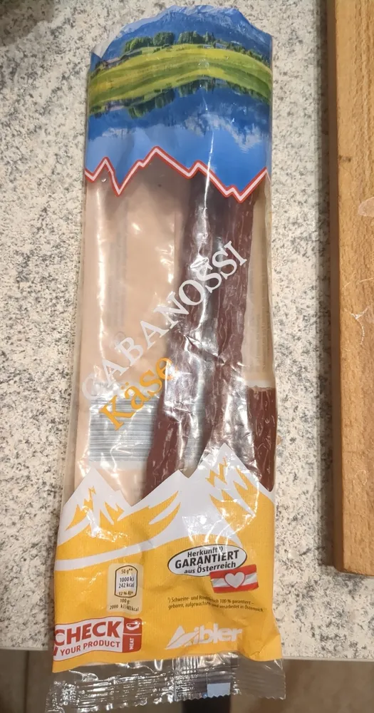 Cabanossi Käse