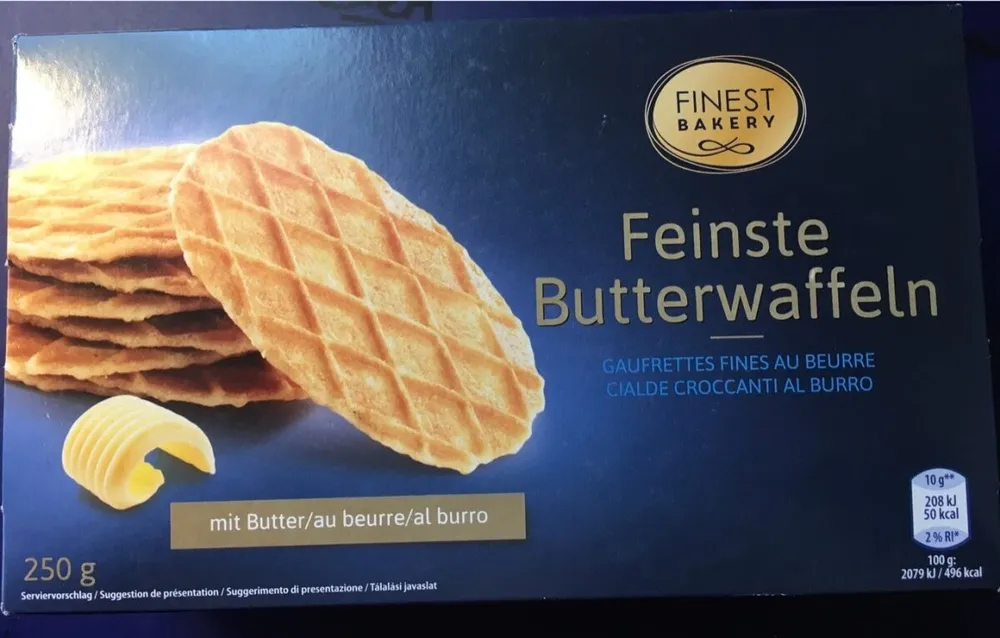 Gaufrettes fines au beurre
