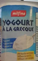 Yogourt à la grecque, vanille