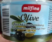 Oliven Frischkäse