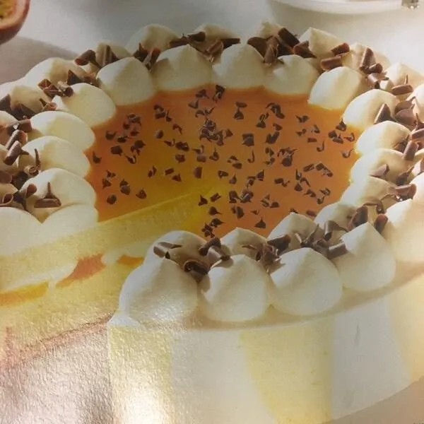 Pfirsich-Maracuja Torte