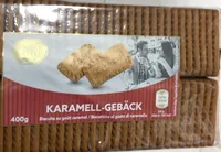 Biscuits gout caramel
