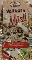 Müzli, gyümölcsös