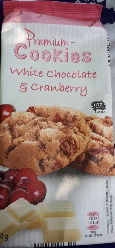 Cookies (white chocolate & cranberry)