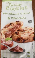 Premium cookies hazelnut creme et chocolate