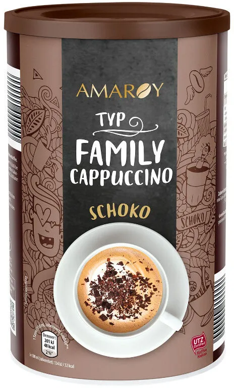 TYP FAMILY CAPPUCCINO SCHOKO