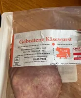Gebratene Käsewurst