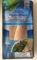 Filets de Truite arc-en-ciel