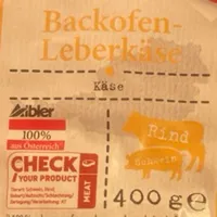 Backofen Kaese Leberkaese