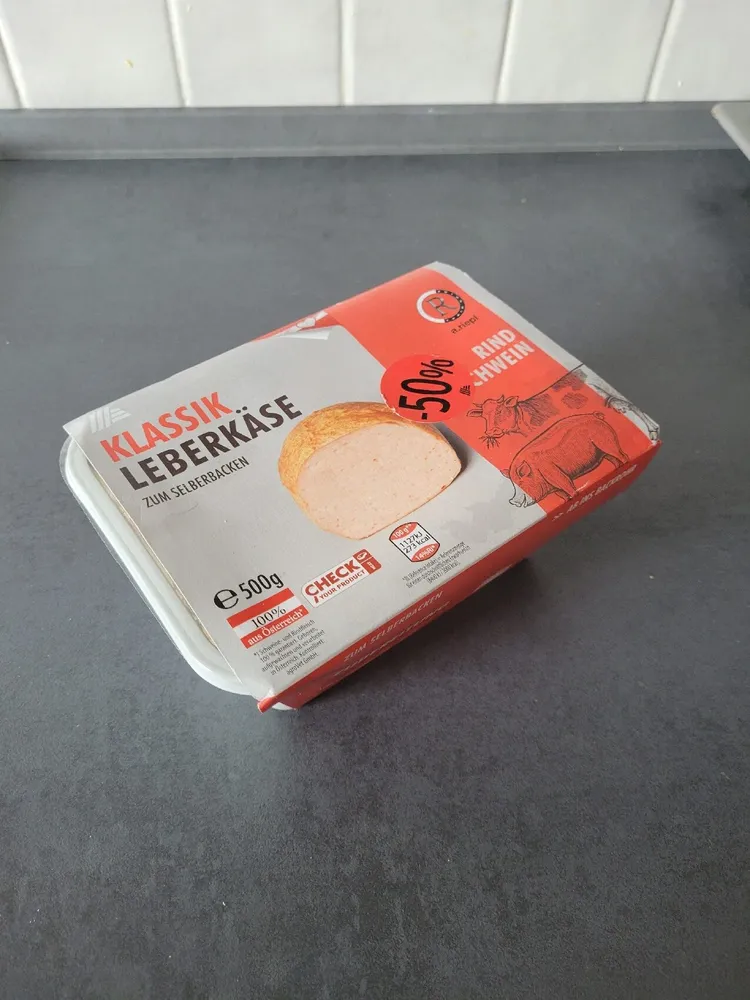 Klassik Leberkäse