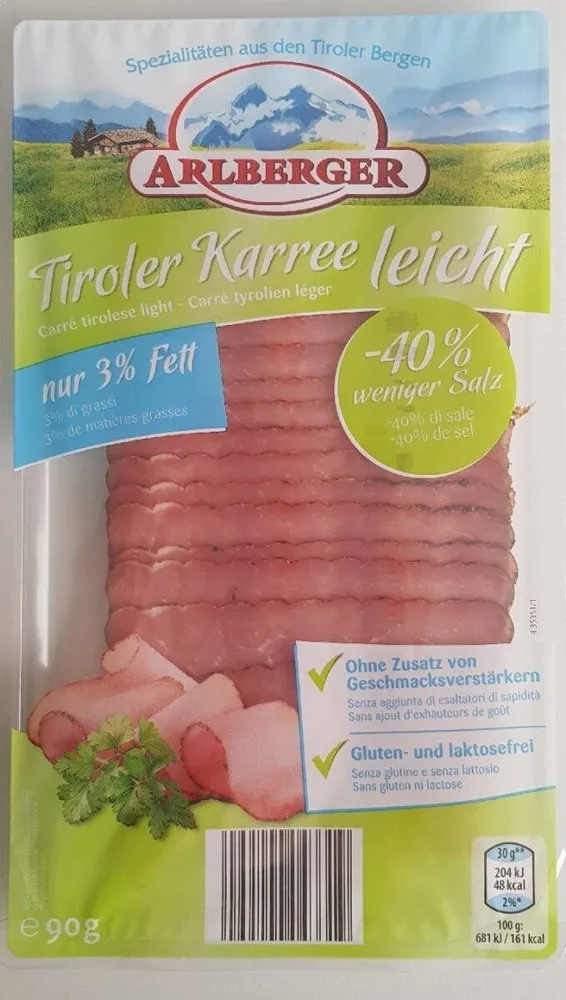 Carré tyrolien léger