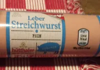 Leber Streichwurst fein