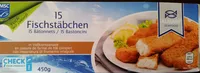 15 Fischstäbchen in Vollkornpanade