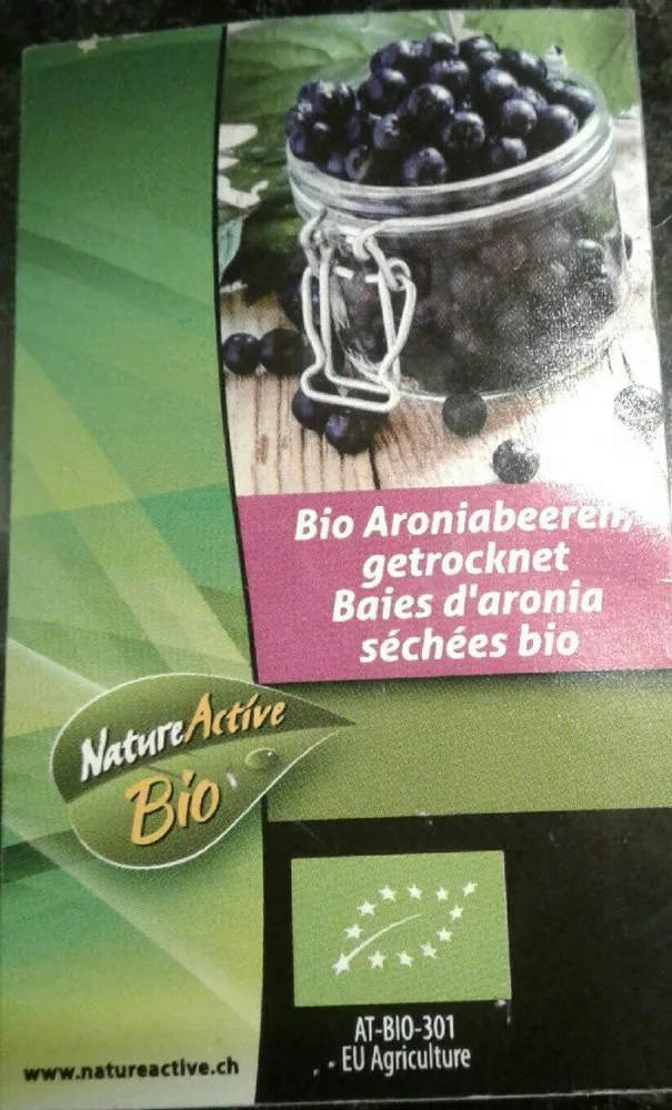 Baies d'aronia séchées bio