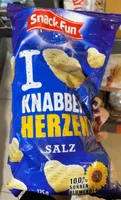 Snack di patate e riso, salato
