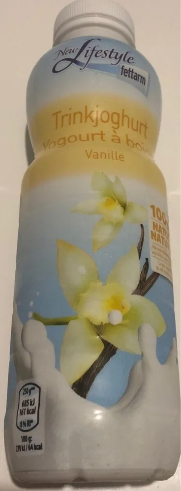 Yaourt à boire vanille
