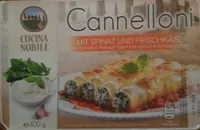 Cannelloni épninards et crème fraiche