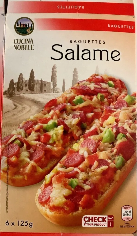 Baguettes Salame
