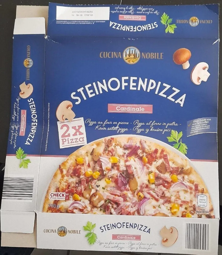 Steinofenpizza