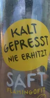 Saft Flamingofit - Apfel, Erdbeere, Kiwi