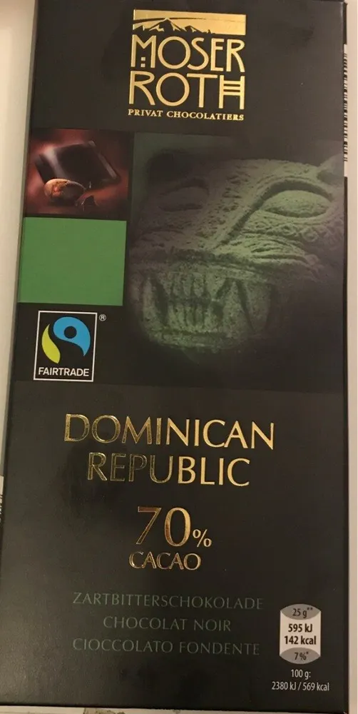 Chocolat noir 70% cacao
