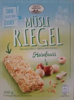 Müsli Riegel, mogyorós