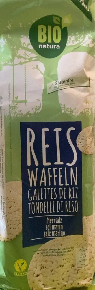 Reiswaffeln Meersalz