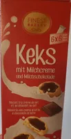 Keks mit Milchcreme und Milchschokolade