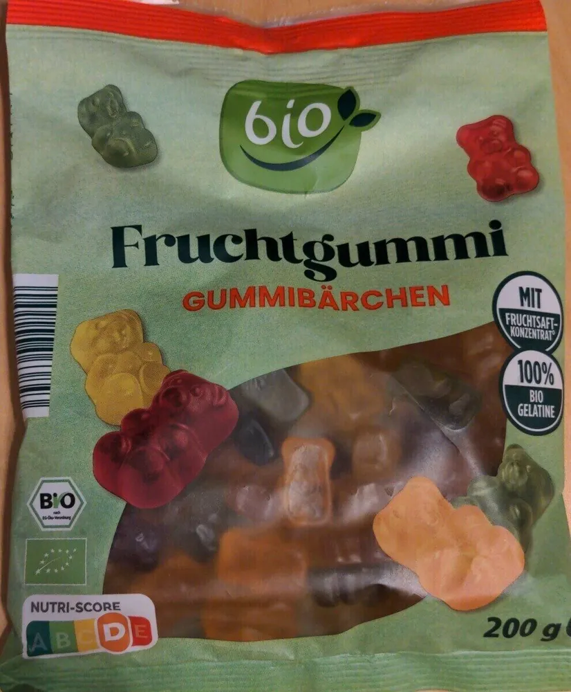 Bio Fruchtsaft Gummibärchen