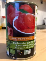 Tomates bio pelees