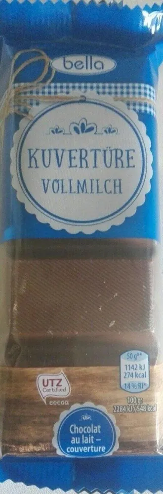 Kuvertüre vollmilch