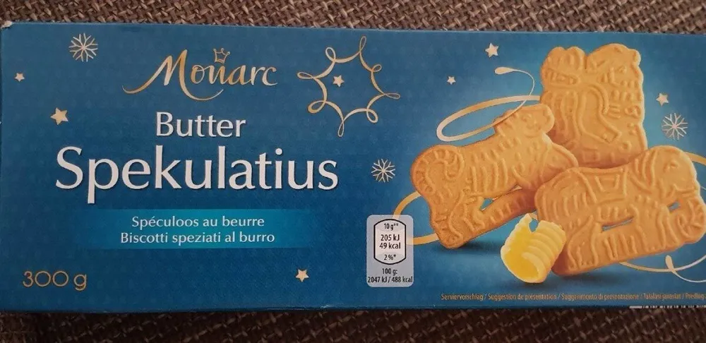 Spéculos au beurre