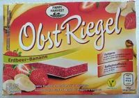 Obst Riegel epres-banános gyümölcsszelet