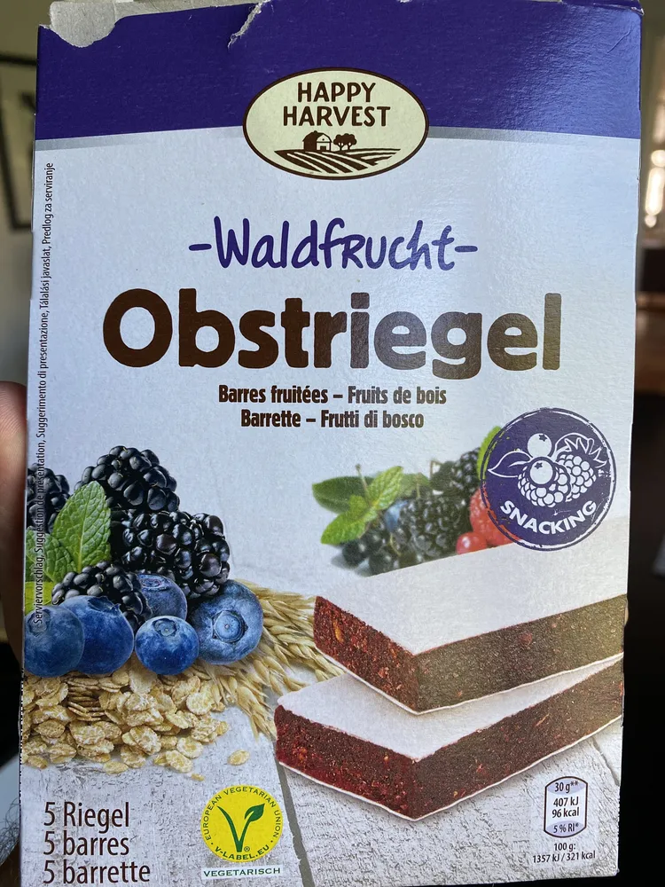 Obst Riegel