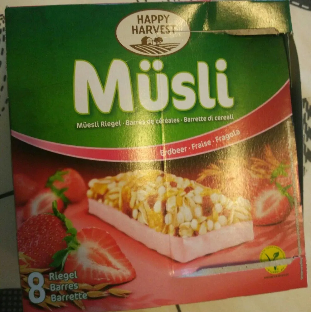 Müsli barre céréales fraise