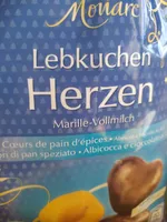 Lebkuchen Herzen Marille-Vollmilch