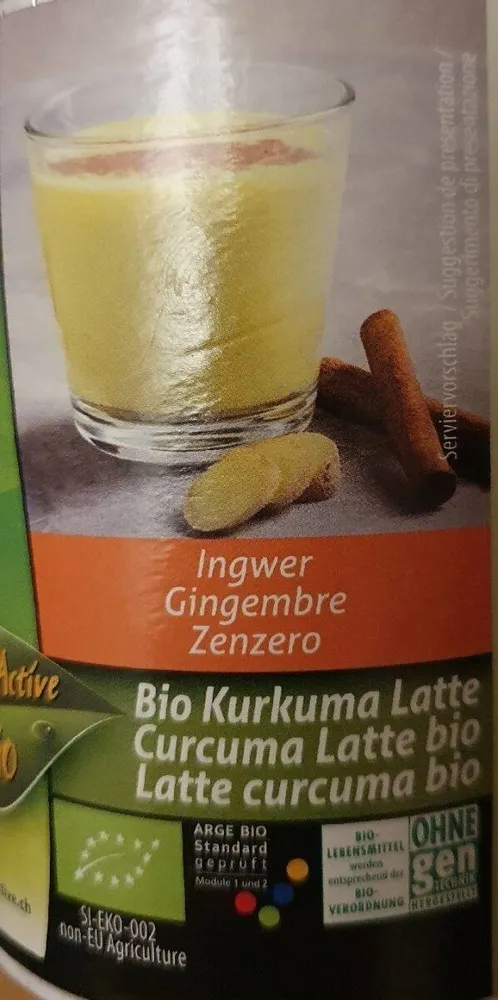 Curcuma Latte Bio