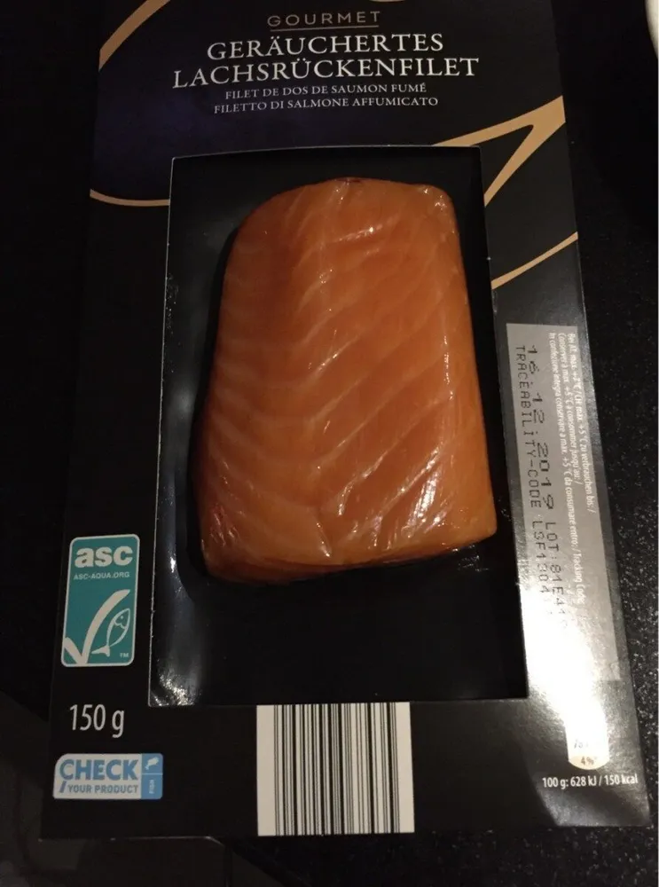 Filet dos saumon fumé