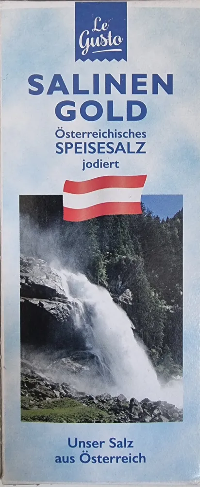 Salz jodiert