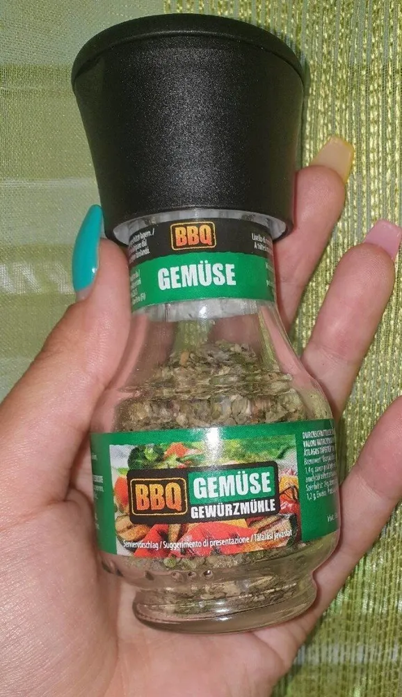 BBQ GEMÜSE GEWÜRZMÜHLE