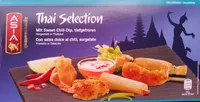 Thai Selection mit Sweet-Chili-Dip tiefgefroren