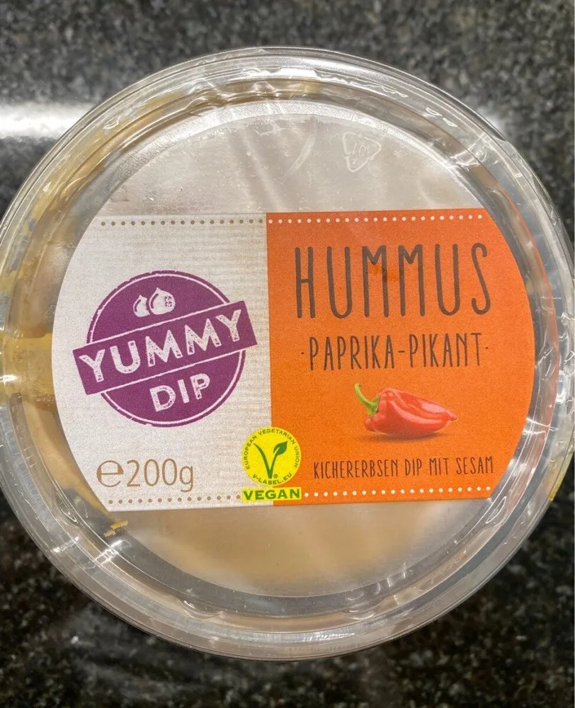 Hummus paprika pikant