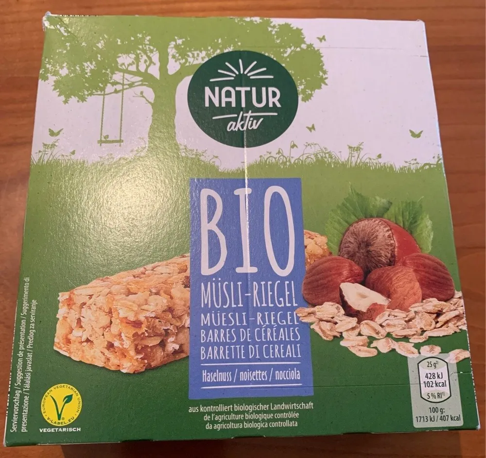 Barres de cereales bio