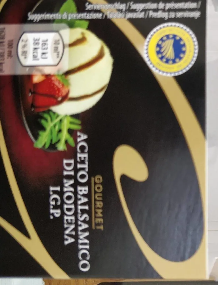 Aceto Balsamico di Modena I. G. P
