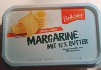 Margarine avec 12% de beurre