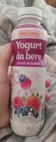 Yogurt da bere ai frutti di bosco