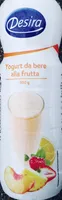Yogurt da bere alla frutta.