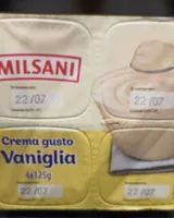 Crema gusto vaniglia