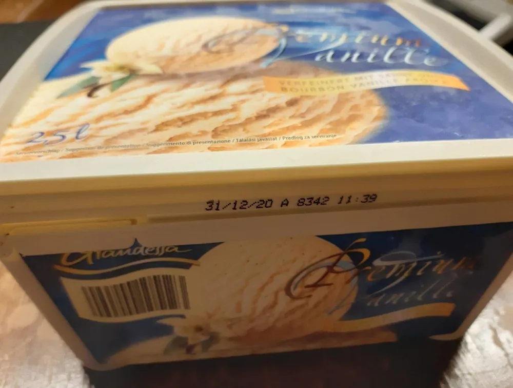 Eis Premium vanille